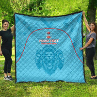 Custom South Africa Pretoria Cricket Quilt Roar Saam More - This Is Pretoria - Wonder Print Shop