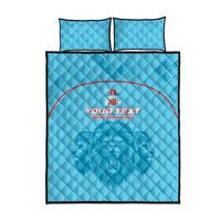 Custom South Africa Pretoria Cricket Quilt Bed Set Roar Saam More - This Is Pretoria - Wonder Print Shop