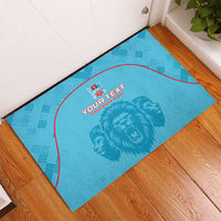 Custom South Africa Pretoria Cricket Rubber Doormat Roar Saam More - This Is Pretoria - Wonder Print Shop
