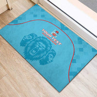 Custom South Africa Pretoria Cricket Rubber Doormat Roar Saam More - This Is Pretoria - Wonder Print Shop