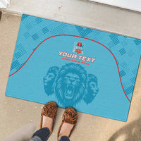 Custom South Africa Pretoria Cricket Rubber Doormat Roar Saam More - This Is Pretoria - Wonder Print Shop