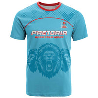 Custom South Africa Pretoria Cricket T Shirt Roar Saam More - This Is Pretoria - Wonder Print Shop