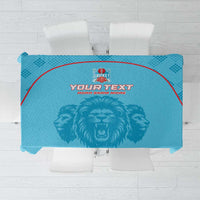 Custom South Africa Pretoria Cricket Tablecloth Roar Saam More - This Is Pretoria - Wonder Print Shop