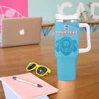 Custom South Africa Pretoria Cricket Tumbler With Handle Roar Saam More - This Is Pretoria - Wonder Print Shop