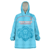 Custom South Africa Pretoria Cricket Wearable Blanket Hoodie Roar Saam More - This Is Pretoria - Wonder Print Shop