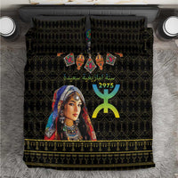 Happy Amazigh New Year Bedding Set With Women Amazigh - Berber Pattern - Wonder Print Shop