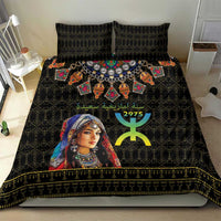 Happy Amazigh New Year Bedding Set With Women Amazigh - Berber Pattern - Wonder Print Shop