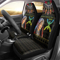 Happy Amazigh New Year Car Seat Cover With Women Amazigh - Berber Pattern - Wonder Print Shop