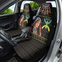 Happy Amazigh New Year Car Seat Cover With Women Amazigh - Berber Pattern - Wonder Print Shop