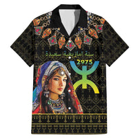 Happy Amazigh New Year Family Matching Mermaid Dress and Hawaiian Shirt With Women Amazigh - Berber Pattern - Wonder Print Shop
