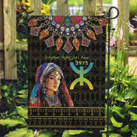 Happy Amazigh New Year Garden Flag With Women Amazigh - Berber Pattern - Wonder Print Shop