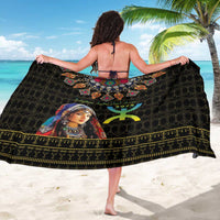 Happy Amazigh New Year Sarong With Women Amazigh - Berber Pattern - Wonder Print Shop