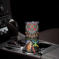 Happy Amazigh New Year Skinny Tumbler With Women Amazigh - Berber Pattern - Wonder Print Shop