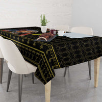 Happy Amazigh New Year Tablecloth With Women Amazigh - Berber Pattern - Wonder Print Shop