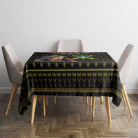 Happy Amazigh New Year Tablecloth With Women Amazigh - Berber Pattern - Wonder Print Shop