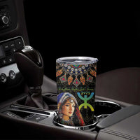 Happy Amazigh New Year Tumbler Cup With Women Amazigh - Berber Pattern - Wonder Print Shop
