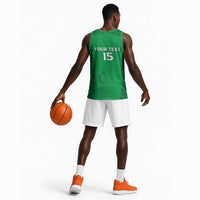 Custom Comoros Football Basketball Jersey Go Champions Green Les Coelacantes - Wonder Print Shop