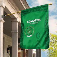 Comoros Football Garden Flag Go Champions Green Les Coelacantes - Wonder Print Shop