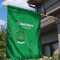 Comoros Football Garden Flag Go Champions Green Les Coelacantes - Wonder Print Shop