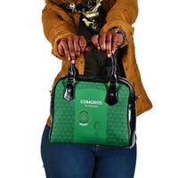Comoros Football Shoulder Handbag Go Champions Green Les Coelacantes - Wonder Print Shop