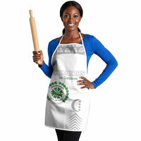 Comoros Football Apron Go Champions White Les Coelacantes - Wonder Print Shop
