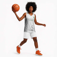 Custom Comoros Football Basketball Jersey Go Champions White Les Coelacantes - Wonder Print Shop