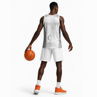 Custom Comoros Football Basketball Jersey Go Champions White Les Coelacantes - Wonder Print Shop