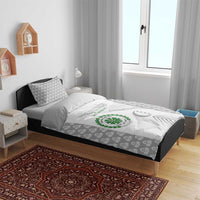 Comoros Football Bedding Set Go Champions White Les Coelacantes - Wonder Print Shop