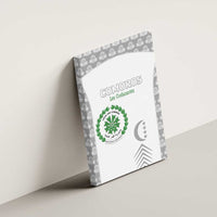 Comoros Football Canvas Wall Art Go Champions White Les Coelacantes - Wonder Print Shop