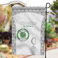 Comoros Football Garden Flag Go Champions White Les Coelacantes - Wonder Print Shop