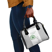 Comoros Football Shoulder Handbag Go Champions White Les Coelacantes - Wonder Print Shop