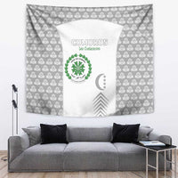 Comoros Football Tapestry Go Champions White Les Coelacantes - Wonder Print Shop