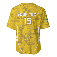 Custom Gabon Football Baseball Jersey Go Panthers