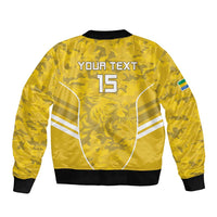Custom Gabon Football Bomber Jacket Go Panthers