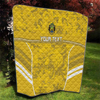 Custom Gabon Football Quilt Go Panthers - Wonder Print Shop