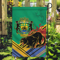 Gabon Black Panther Garden Flag Coat Of Arms