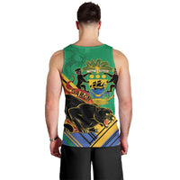 Gabon Black Panther Men Tank Top Coat Of Arms