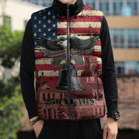 Liberty Bell 250 Years Sleeveless Puffer Jacket United States of America