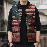 Liberty Bell 250 Years Sleeveless Puffer Jacket United States of America