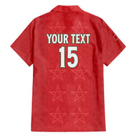 Custom Morocco Football Family Matching Tank Maxi Dress and Hawaiian Shirt Dima Maghrib