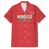 Custom Morocco Football Hawaiian Shirt Dima Maghrib