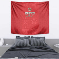 Custom Morocco Football Tapestry Dima Maghrib