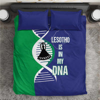 Lesotho Is In My DNA Bedding Set Lesotho Map and Coat Of Arms