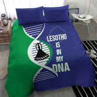 Lesotho Is In My DNA Bedding Set Lesotho Map and Coat Of Arms
