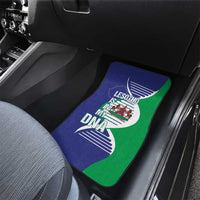 Lesotho Is In My DNA Car Mats Lesotho Map and Coat Of Arms