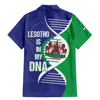Lesotho Is In My DNA Family Matching Mermaid Dress and Hawaiian Shirt Lesotho Map and Coat Of Arms