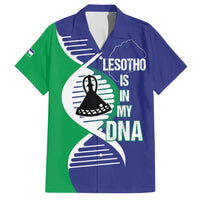 Lesotho Is In My DNA Family Matching Tank Maxi Dress and Hawaiian Shirt Lesotho Map and Coat Of Arms