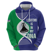 Lesotho Is In My DNA Hoodie Lesotho Map and Coat Of Arms