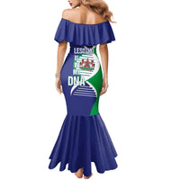 Lesotho Is In My DNA Mermaid Dress Lesotho Map and Coat Of Arms