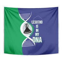 Lesotho Is In My DNA Tapestry Lesotho Map and Coat Of Arms